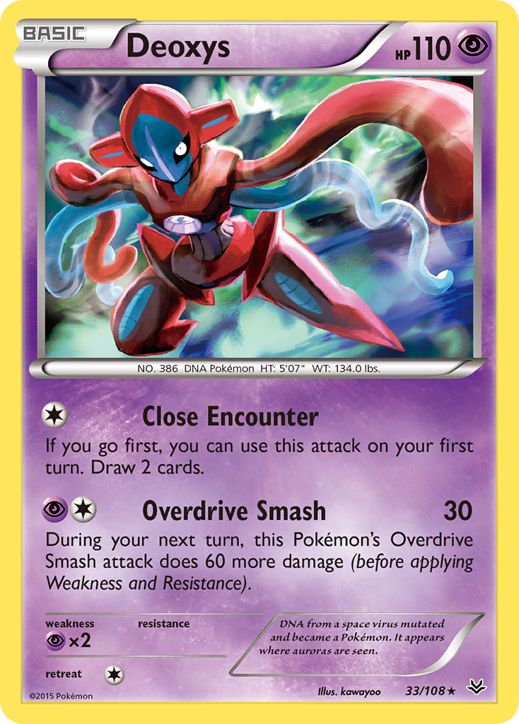 Deoxys (33/108) [XY: Roaring Skies] | Rock City Comics