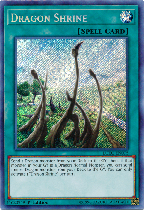 Dragon Shrine [LCKC-EN075] Secret Rare | Rock City Comics