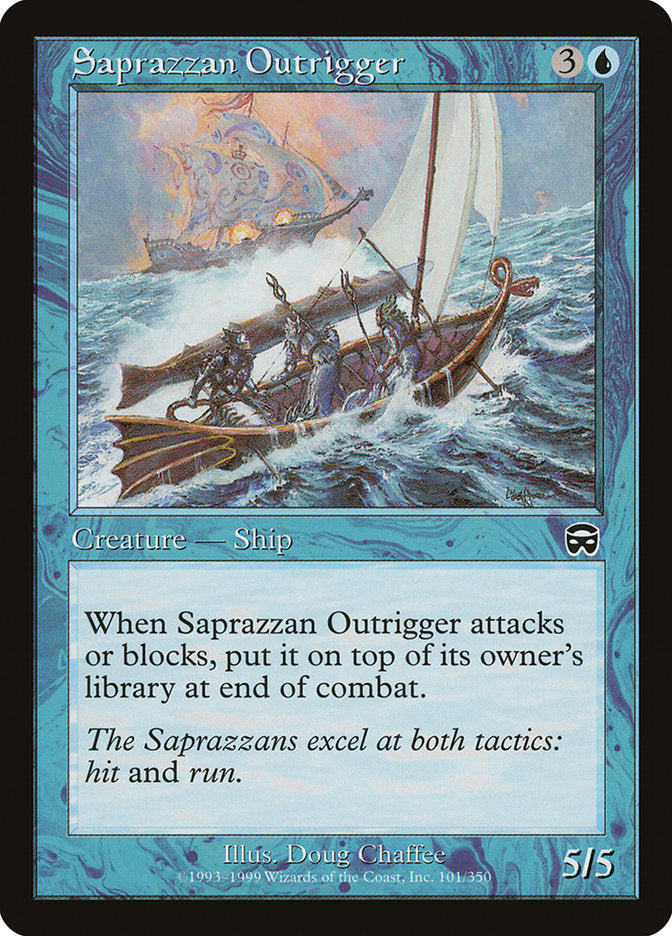 Saprazzan Outrigger [Mercadian Masques] | Rock City Comics