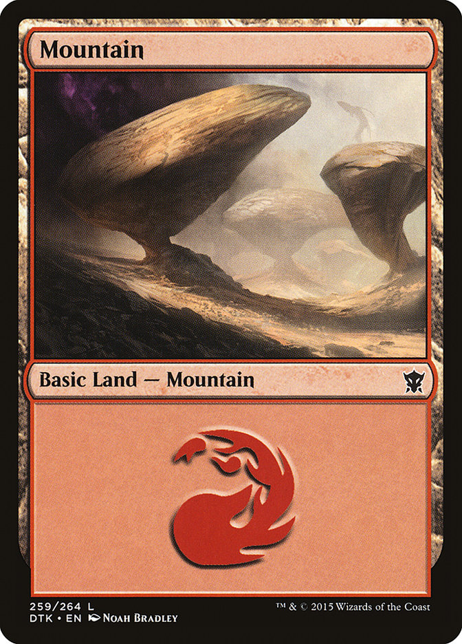 Mountain (259) [Dragons of Tarkir] | Rock City Comics