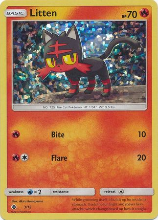 Litten (3/12) [McDonald's Promos: 2017 Collection] | Rock City Comics