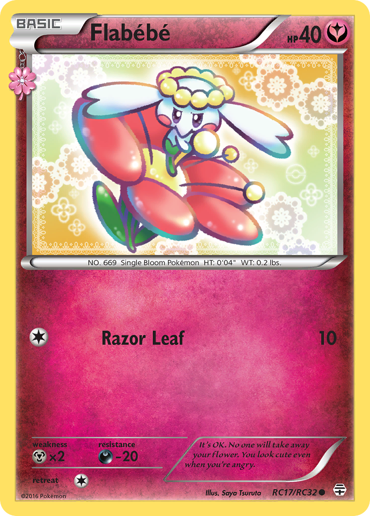 Flabebe (RC17/RC32) [XY: Generations] | Rock City Comics