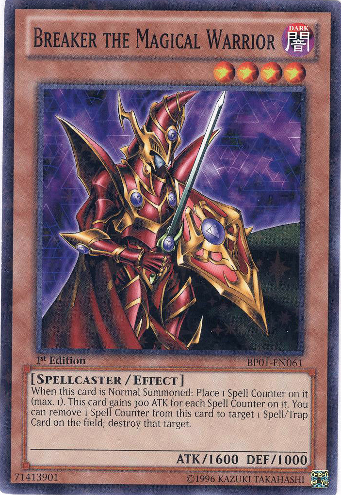 Breaker the Magical Warrior [BP01-EN061] Starfoil Rare | Rock City Comics