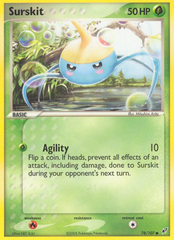 Surskit (78/107) [EX: Deoxys] | Rock City Comics