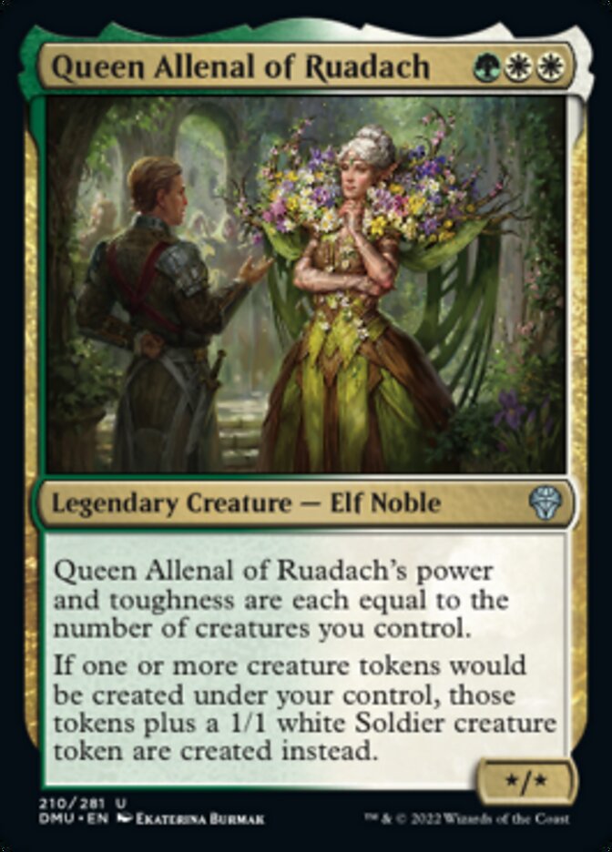 Queen Allenal of Ruadach [Dominaria United] | Rock City Comics