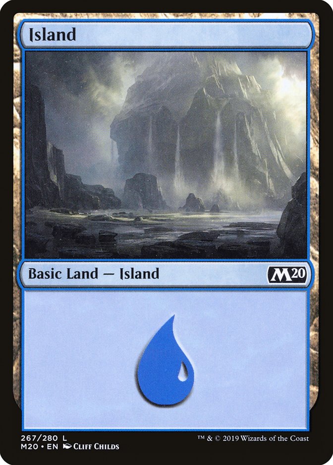 Island (267) [Core Set 2020] | Rock City Comics