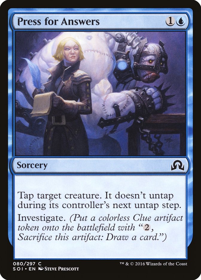 Press for Answers [Shadows over Innistrad] | Rock City Comics