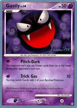 Gastly LV.14 (62/100) (Queengar - Jason Martinez) [World Championships 2009] | Rock City Comics