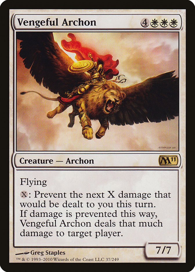 Vengeful Archon [Magic 2011] | Rock City Comics