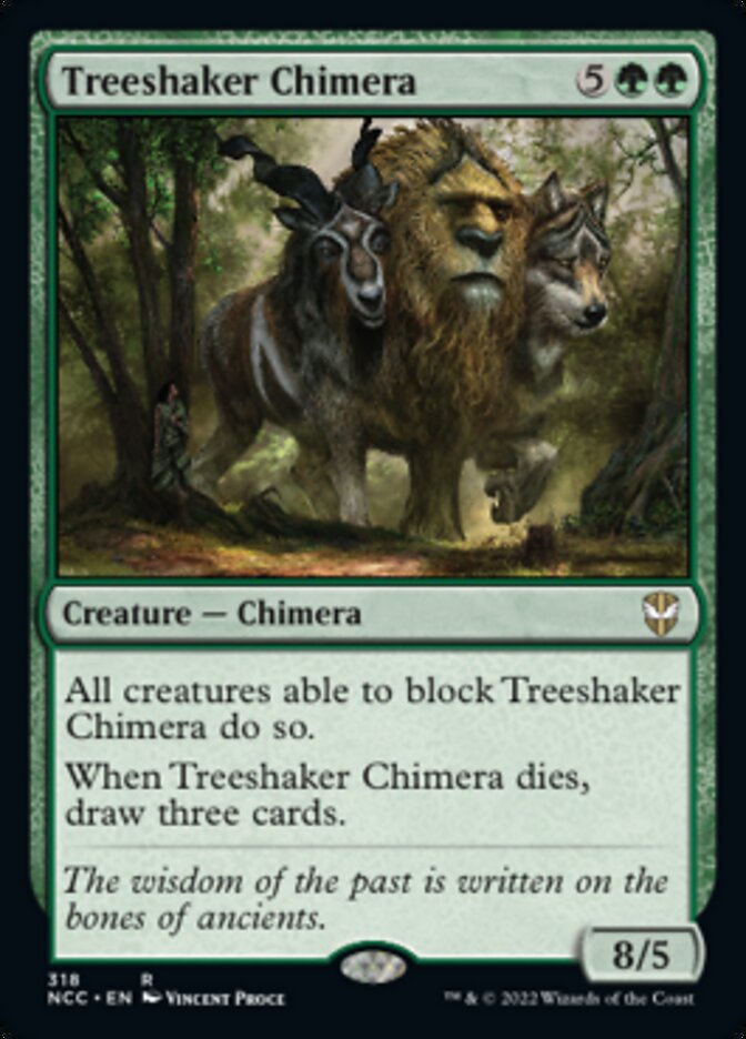 Treeshaker Chimera [Streets of New Capenna Commander] | Rock City Comics