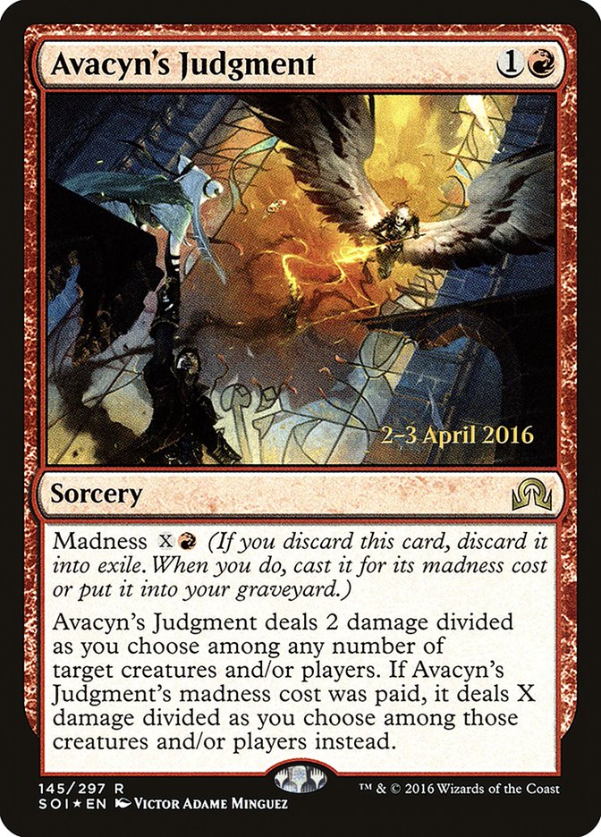 Avacyn's Judgment [Shadows over Innistrad Prerelease Promos] | Rock City Comics