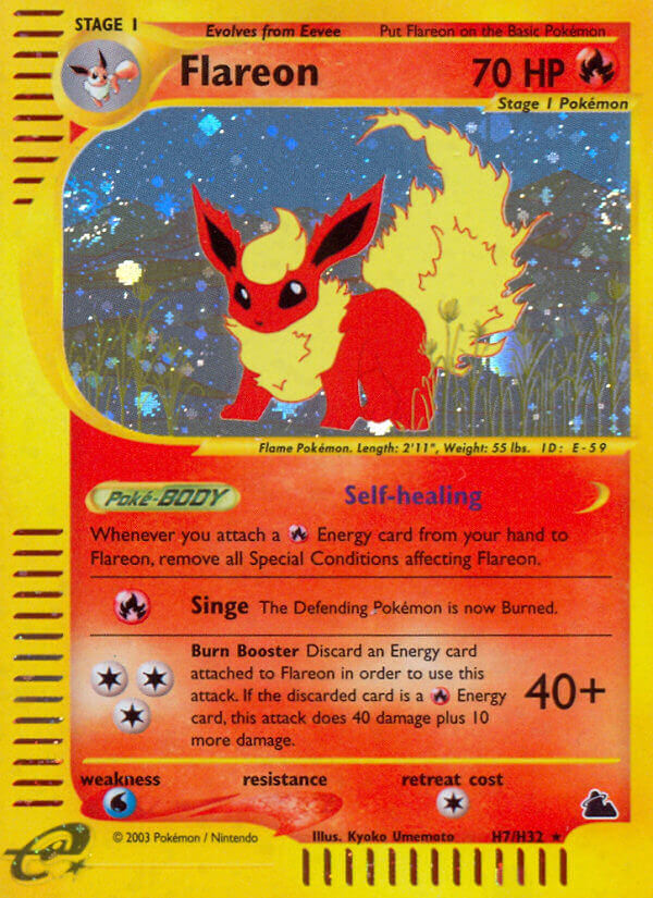 Flareon (H7/H32) [Skyridge] | Rock City Comics