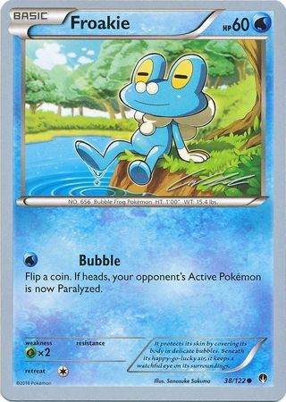 Froakie (38/122) (Ninja Blitz - Cody Walinski) [World Championships 2016] | Rock City Comics