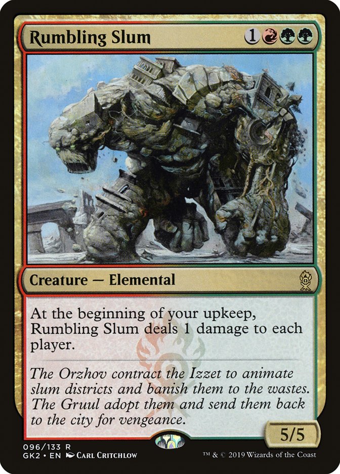 Rumbling Slum [Ravnica Allegiance Guild Kit] | Rock City Comics