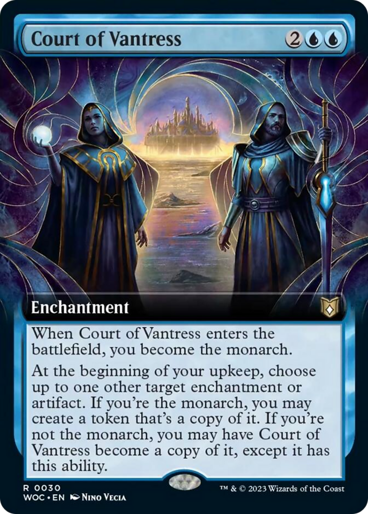 Court of Vantress (Extended Art) [Wilds of Eldraine Commander] | Rock City Comics