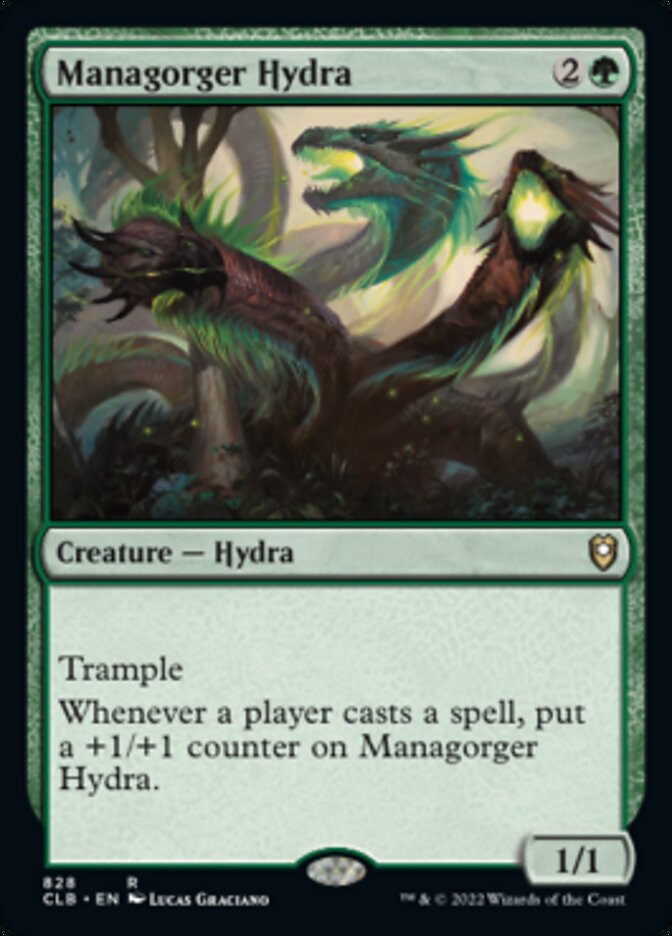 Managorger Hydra [Commander Legends: Battle for Baldur's Gate] | Rock City Comics