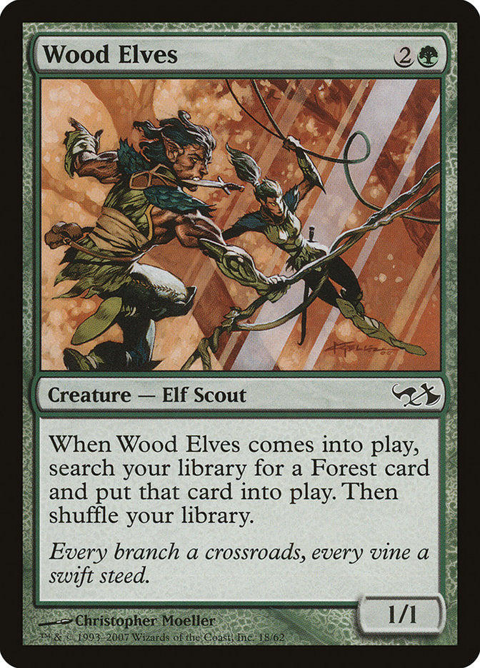 Wood Elves [Duel Decks: Elves vs. Goblins] | Rock City Comics