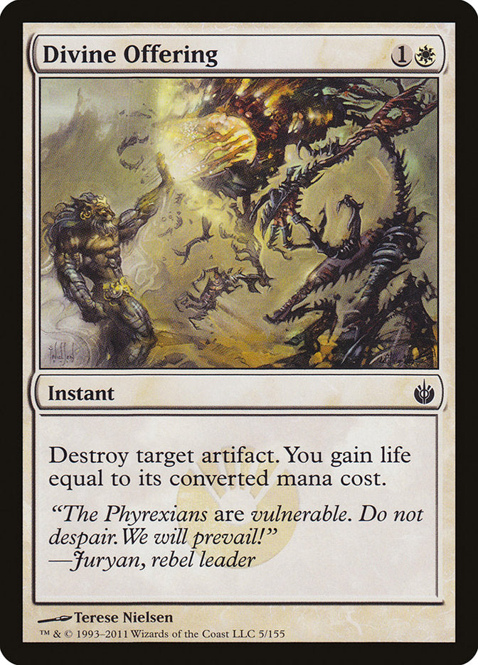 Divine Offering [Mirrodin Besieged] | Rock City Comics