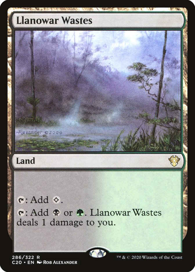 Llanowar Wastes [Commander 2020] | Rock City Comics