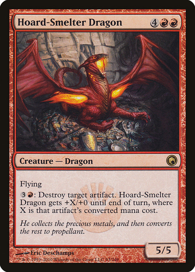 Hoard-Smelter Dragon [Scars of Mirrodin] | Rock City Comics