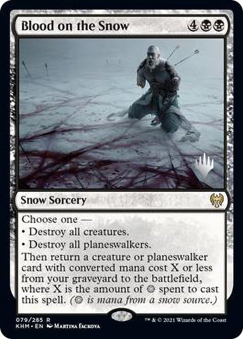 Blood on the Snow (Promo Pack) [Kaldheim Promos] | Rock City Comics