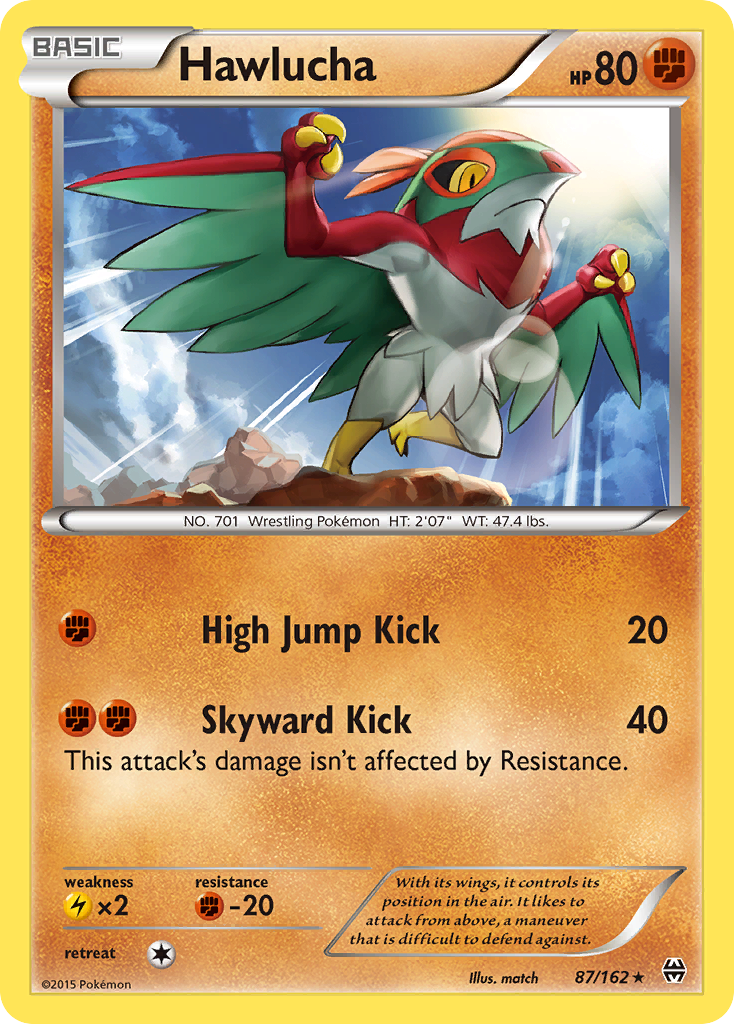 Hawlucha (87/162) [XY: BREAKthrough] | Rock City Comics