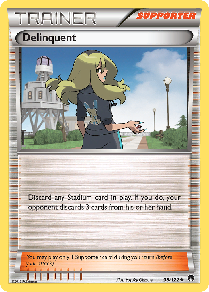 Delinquent (98/122) [XY: BREAKpoint] | Rock City Comics