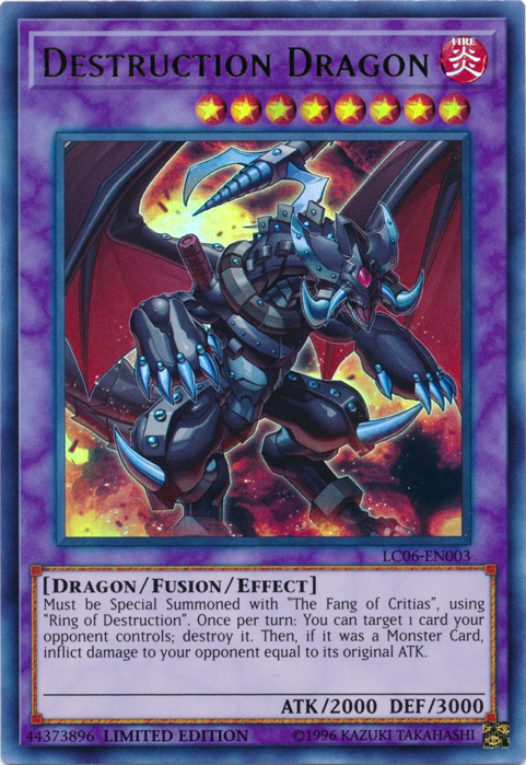 Destruction Dragon - LC06-EN003 [LC06-EN003] Ultra Rare | Rock City Comics