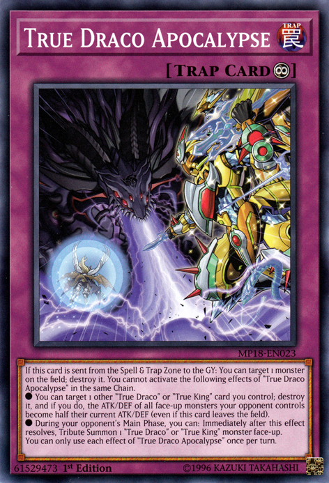 True Draco Apocalypse [MP18-EN023] Common | Rock City Comics
