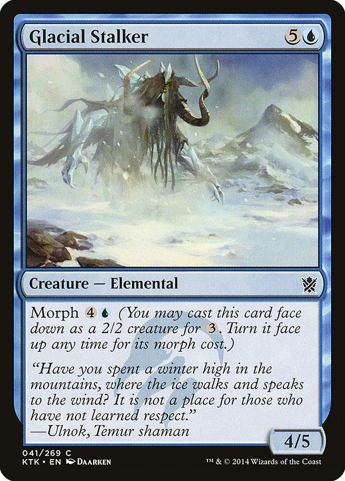 Glacial Stalker [Khans of Tarkir] | Rock City Comics
