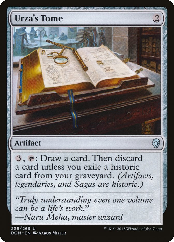 Urza's Tome [Dominaria] | Rock City Comics