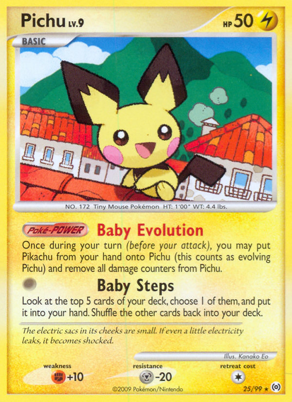 Pichu (25/99) [Platinum: Arceus] | Rock City Comics