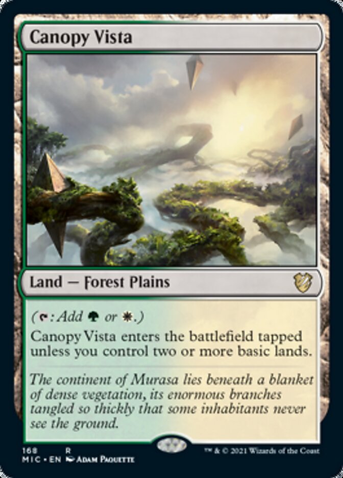 Canopy Vista [Innistrad: Midnight Hunt Commander] | Rock City Comics