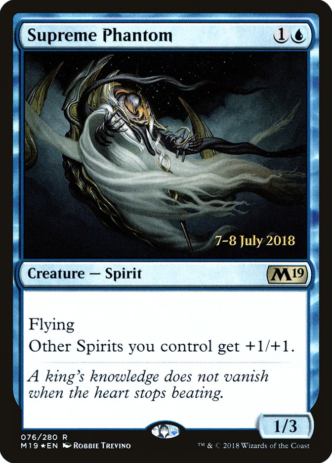 Supreme Phantom  [Core Set 2019 Prerelease Promos] | Rock City Comics