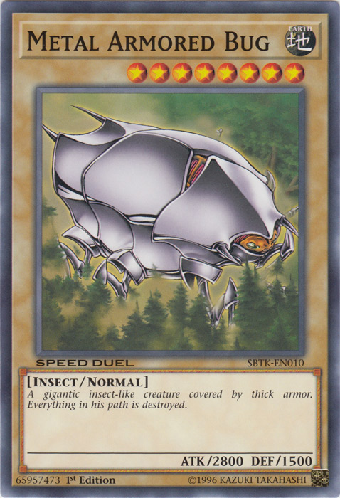 Metal Armored Bug [SBTK-EN010] Common | Rock City Comics