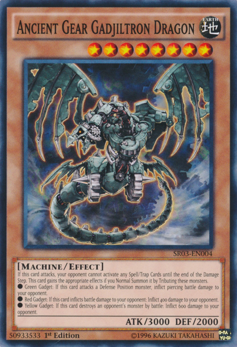 Ancient Gear Gadjiltron Dragon [SR03-EN004] Common | Rock City Comics