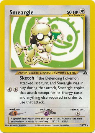 Smeargle (30/75) [Neo Discovery Unlimited] | Rock City Comics