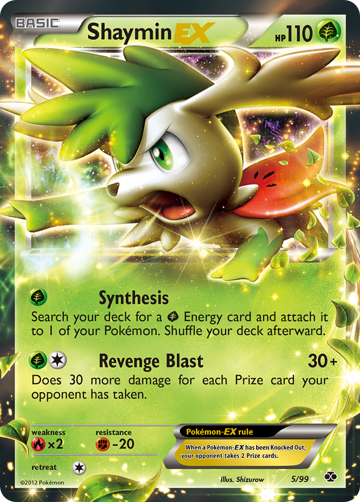 Shaymin EX (5/99) [Black & White: Next Destinies] | Rock City Comics