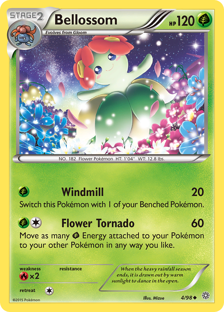 Bellossom (4/98) [XY: Ancient Origins] | Rock City Comics