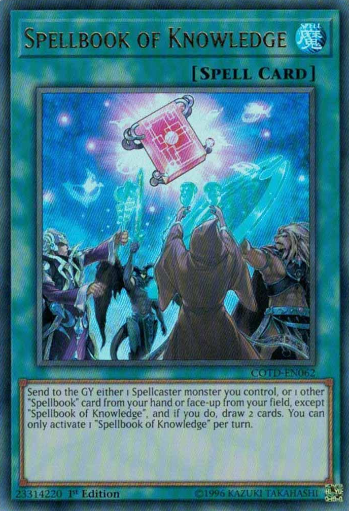 Spellbook of Knowledge [COTD-EN062] Ultra Rare | Rock City Comics