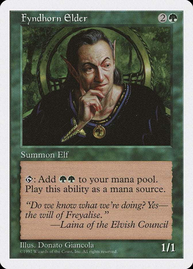 Fyndhorn Elder [Fifth Edition] | Rock City Comics