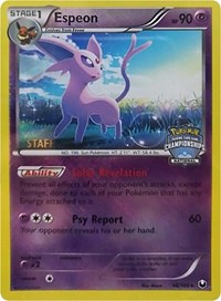 Espeon (48/108) (National Championship Promo Staff) [Black & White: Dark Explorers] | Rock City Comics