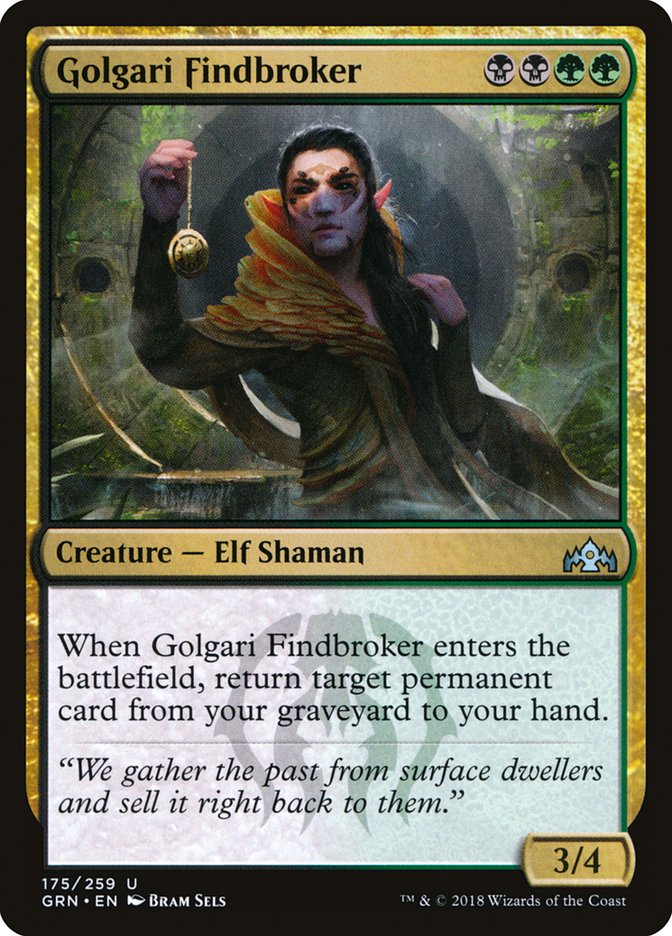 Golgari Findbroker [Guilds of Ravnica] | Rock City Comics