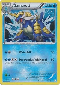 Samurott (41/149) (Cosmos Holo) (Blister Exclusive) [Black & White: Boundaries Crossed] | Rock City Comics