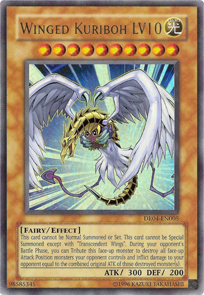 Winged Kuriboh LV10 [DR04-EN005] Ultra Rare | Rock City Comics