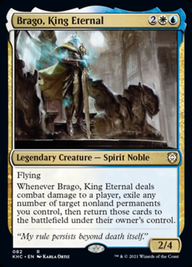 Brago, King Eternal [Kaldheim Commander] | Rock City Comics