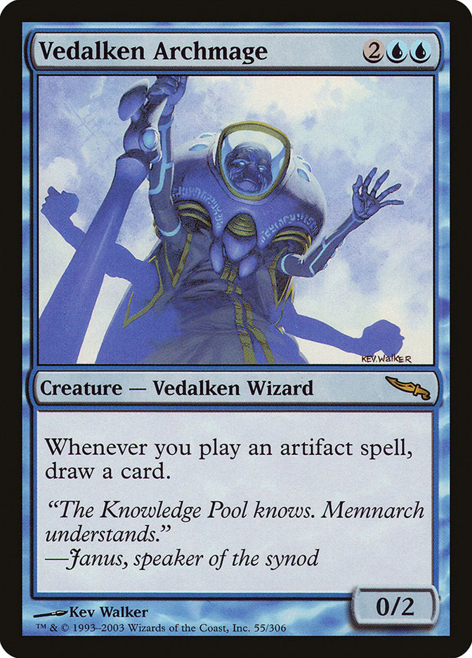 Vedalken Archmage [Mirrodin] | Rock City Comics