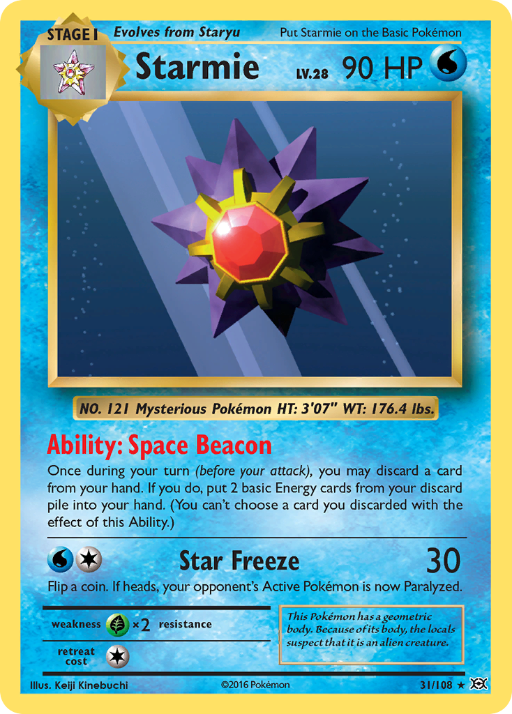 Starmie (31/108) [XY: Evolutions] | Rock City Comics