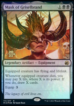 Mask of Griselbrand [Innistrad: Midnight Hunt Prerelease Promos] | Rock City Comics