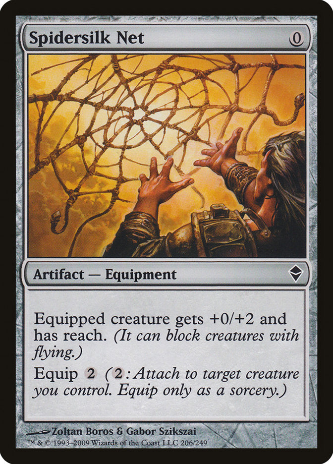 Spidersilk Net [Zendikar] | Rock City Comics